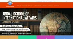 Desktop Screenshot of jsia.edu.in